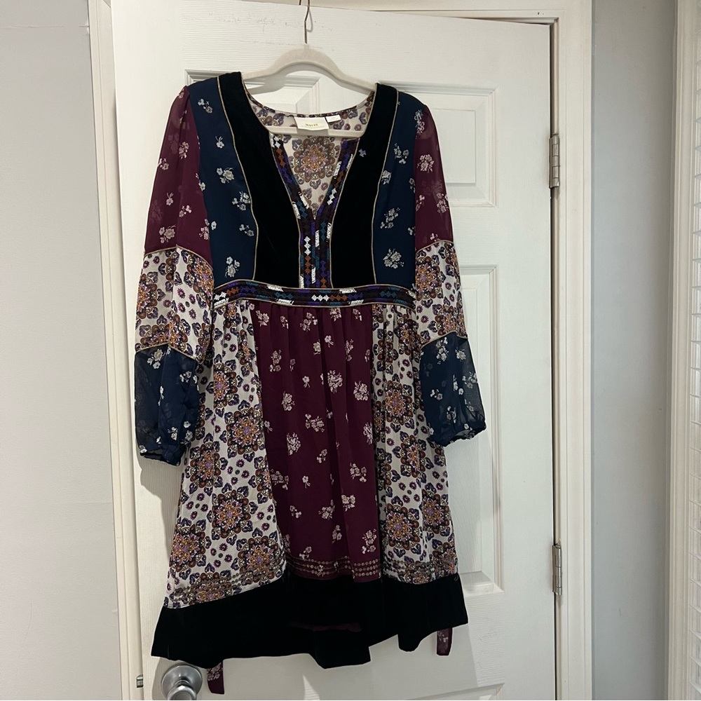 Anthropologie Maeve Quartier Latin Dress